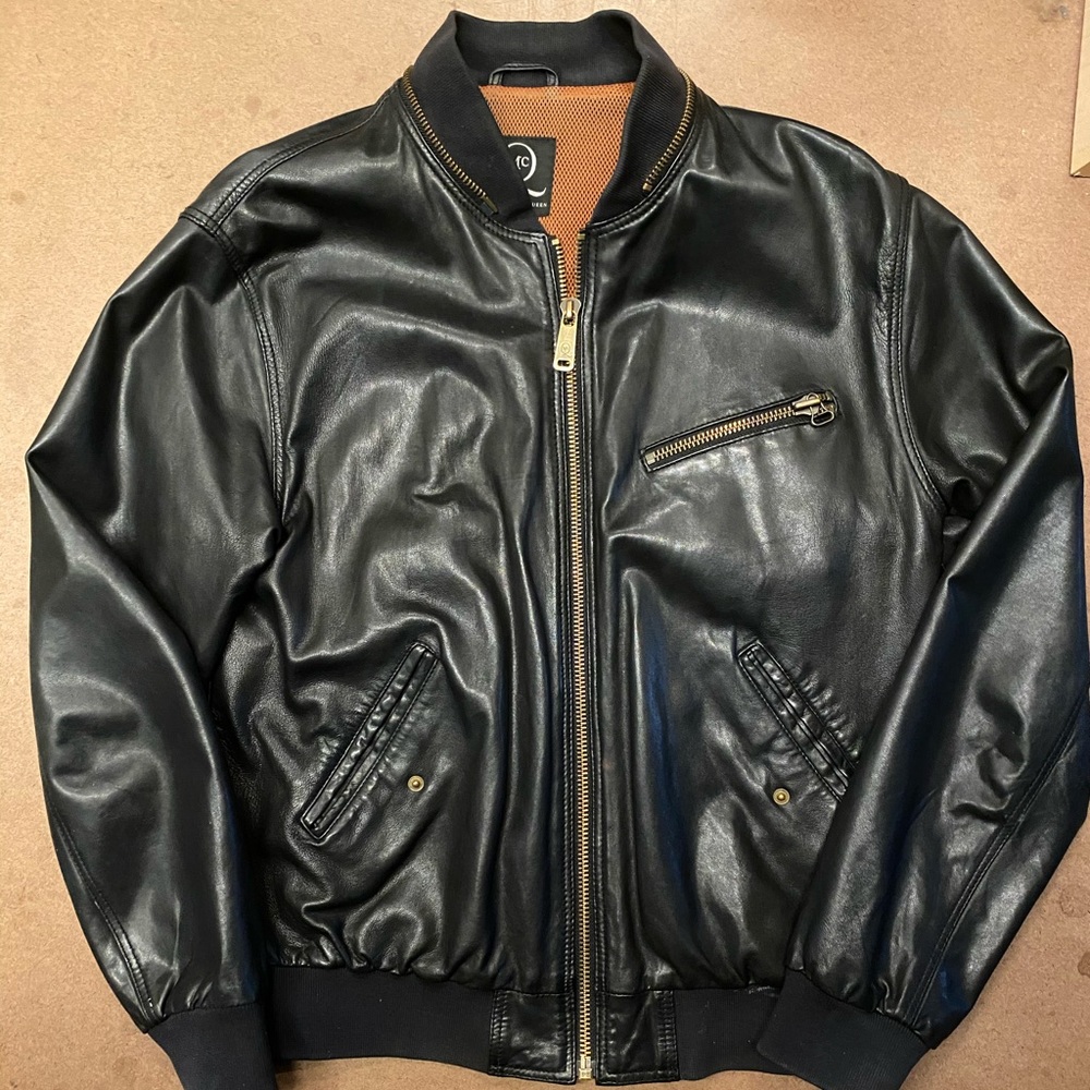 Alexander McQueen Leather Bomber **PERFECT** 🍒